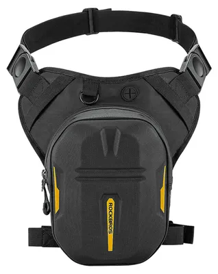 Zdjęcie produktu dla ROCKBROS – torba motocyklowa, oddychająca torba na nogę do jazdy motocyklem, torba biodrowa, torba na oleje motocyklowe, torba na klatkę piersiową, torba rowerowa, torba do jazdy w terenie