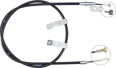 Produktbild von A.B.S. Handbremsseil Seilzug Feststellbremse für KIA OPIRUS (GH) Vorne K14160