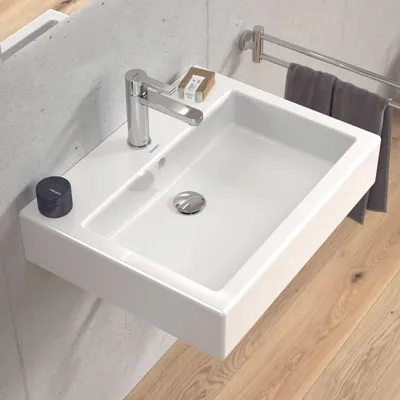 Produktbild von Duravit Vero Waschtisch 60 cm, mit 1 Hahnloch, mit Überlauf