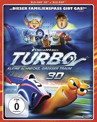Produktbild von Turbo - Kleine Schnecke, großer Traum (+ BR) [3D Blu-ray]