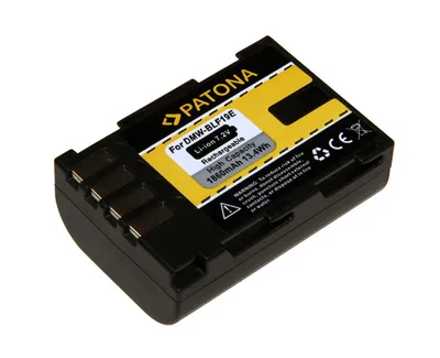 Produktbild von Patona Akku kompatibel mit Panasonic DMW-BLF19E 1860mAh / 13,4 Wh / 7,2V
