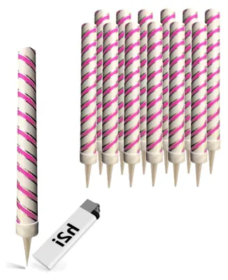 Produktbild von 12 Stück Eissterne Eisfontäne Sprühkerze für Verlobung-Hochzeit-Geburtstag Jugend-Party-Tisch-Feuerwerk Deko für Kuchen Torten Flaschen Kat F1