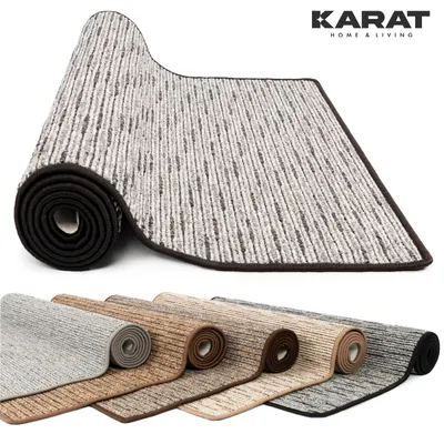 Produktbild von Bettumrandung Geneva Anthrazit 1 Läufer: 80 x 300 cm + 2 Brücken: je 80 x 150 cm