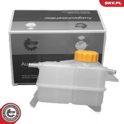 Obrázok produktu pre zbiornik wyrównawczy CHEVROLET Aveo Kalos , 96536545 , z korkiem , 61SKV021