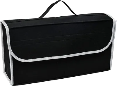 Zdjęcie produktu dla Organizer do bagażnika 50x24x15 cm, czarny filc, do auta