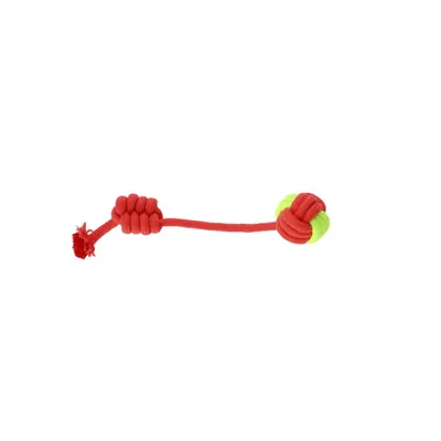 Produktbild von DINGO Energieball mit Motorgriff - Hundespielzeug - 34 cm
