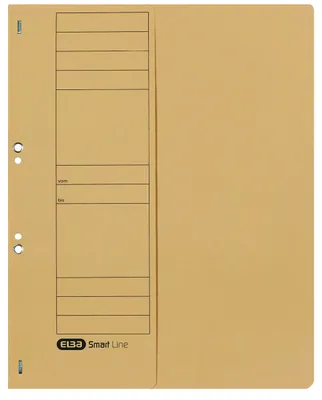 Produktbild von Elba Ösenhefter A4, 1/2 Vorderdeckel, Karton, Amtsheftung, chamois, 50 Stück