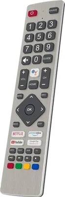 Produktbild von Ersatz Fernbedienung passend für Sharp 4K UHD Android TV LC-40BL2EA | LC-40BL4EA | LC-40BL5EA | LC-50BL2EA | LC-50BL5EA…