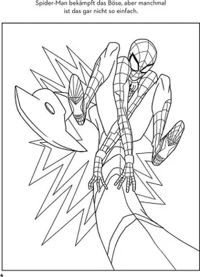 Produktbild von MORAWA Spiderman Coole Ausmalbilder     0