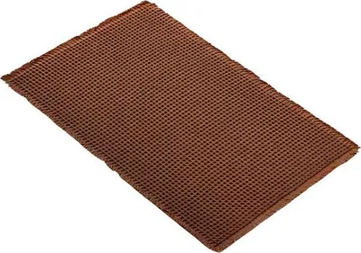 Immagine prodotto di Tappeto da bagno Vaylen - Bagno - Tappeto doccia - Marrone - 50x80 cm - Assorbente e antiscivolo - Stile Boho