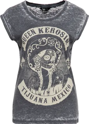 Produktbild von Queen Kerosin Tank Top - Tijuana Mexico Black S