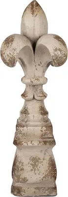 Productafbeelding van Clayre & Eef Decoratieve ornament, diameter 25x66 cm, beige, keramiek
