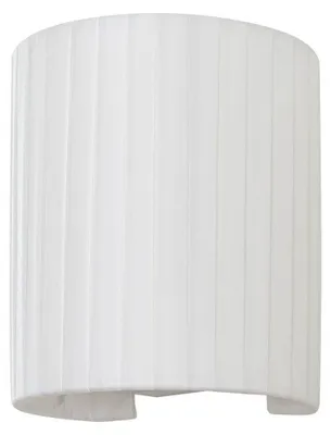 Produktbild von Lindby Wandleuchte Virelle, weiß, Textil, E27