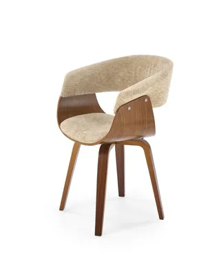 Image de Chaise K545 beige / noyer
