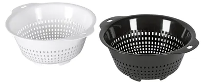 Produktbild von my basics Salatseiher weiß/anthr.31cm mb 188695