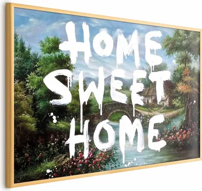 Produktbild von Posterpapier Poster - Dream House 42x29.7 cm Text m-C-0318-ao-a