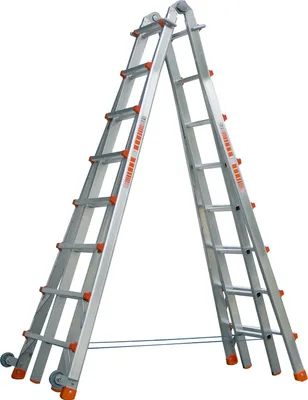 Produktbild von Siedra Teleskopleiter 985 4x8 Sprossen