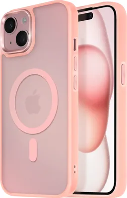 Produktbild von Avizar, MagSafe Hülle für Apple iPhone 14 Plus / 15 Plus Frost Color, Rosa