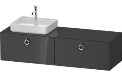 Produktbild von DURAVIT WT4890LH1H10010 Konsolen-WTU wh White Tulip 550x1600x