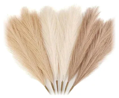 Produktbild von 6er Set Pampasgras Kunstblumen 50 cm Boho Deko für Zuhause & Events