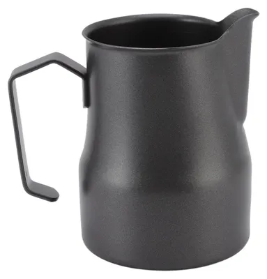 Produktbild von Kaffeeaufschäumkännchen aus Edelstahl 304, Milchkännchen/Becher für Zuhause und Büro, 350 ml