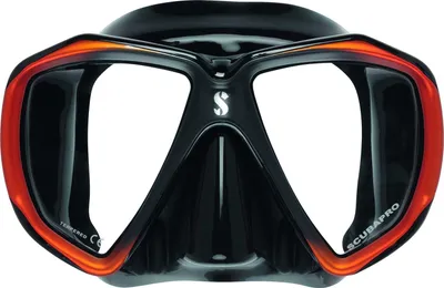 Produktbild von Scubapro Spectra Tauchmaske, Farbe:orange, Silikonfarbe:schwarz