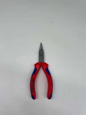 KNIPEX Flachrundzange mit Schneide 140 mm, verchromt – Produktbild 2