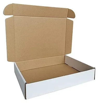 Productafbeelding van Kartonnen Verzenddozen, 50 Stuks, Wit
