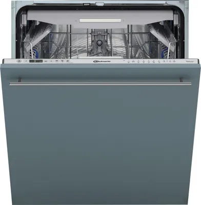 Produktbild von Bauknecht vollintegrierter Geschirrspüler: 60 cm, Farbe Edelstahl - BCIO 3T133 PFE