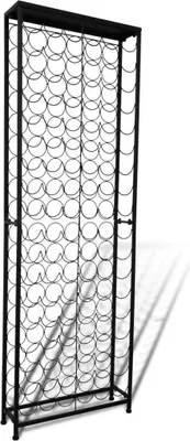 Image de vidaXL Casier à bouteilles en métal pour 108 bouteilles