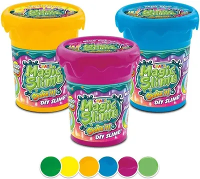 Productafbeelding van Magic slime shake IT 31001 slijm in doos - 450 ml - Meerkleurige glitters - Kinderslijm om zelf te maken