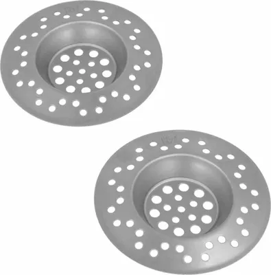 Produktbild von Abflusssiebe 2er-Set, 7 cm Edelstahl