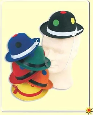 Produktbild von Melone mit bunten Punkten, Karneval