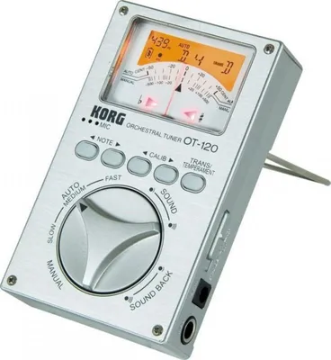 Produktbild von Korg OT-12O, Grau, LCD, 6.35 mm (1/4"), Messmodus (Auto), Klangmodus (manuell), 349 - 499 Hz, Alkali