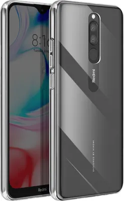 Produktbild von Avizar, Schutzhülle für Xiaomi Redmi 8 / 8A Silikon Ultradünn, Transparent