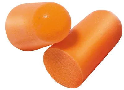 Produktbild von 3M Einweg Gehörschutzstöpsel 1100C im Beutel Schaumstoff orange 4 Paar