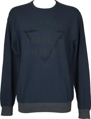 Produktbild von Pullover Herren Mann Langarm round Hals GUESS Artikel M52R00 Z0990, XXL, Cotone 78%,Poliammide 22%