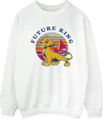 Produktbild von Disney - "The Lion King Future King" Sweatshirt für Damen BI22371 (M) (Weiß)