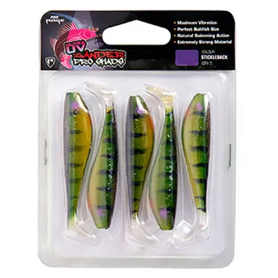 Obrázek produktu pro Fox Rage Zander Pro Ultra UV 7,5 cm/3" Sticklback x 5 ks měkkých nástrah