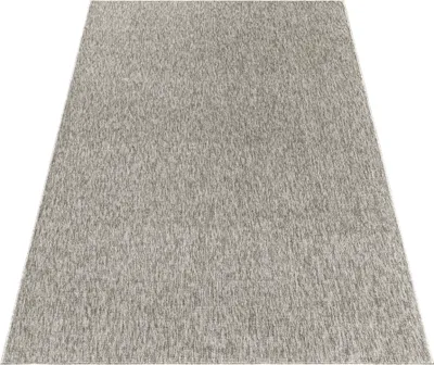 Produktbild von Teppich Läufer Wohnzimmer Beige 80x150 Unicolor - Einfarbig aus Polypropylen