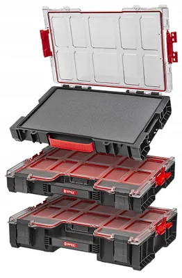 Produktbild von Qbrick System PRO Werkzeugkasten Organizer 3-teiliges Set
