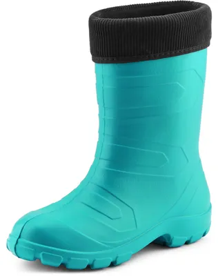 Produktbild von Ladeheid Damen Thermo Eva Gummistiefel federleicht LALMG879 (Türkis/Schwarz, 37 EU)