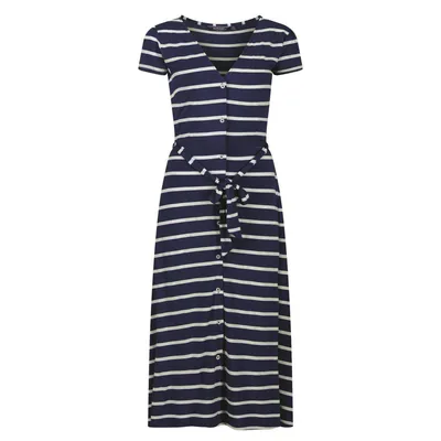 Produktbild von Regatta - "Maisyn" Hemdblusenkleid für Damen RG6828 (46 DE) (Marineblau/Weiß)