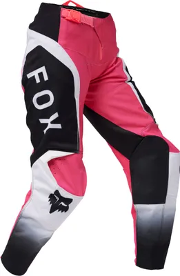 Zdjęcie produktu dla Dziewczęce spodnie motocrossowe FOX 180 Lean, czarny/różowy, 26