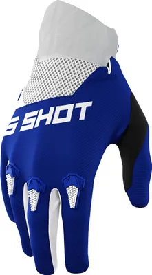 Obrázek produktu pro Rukavice Shot Devo Motocross, modré/bílé, 11
