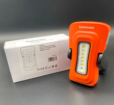 Produktbild von Berner Pocket DeLux Bright LED Werkstatt Lampe Inspektion USB-C Taschenlampe