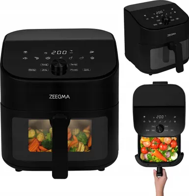 Produktbild von Fettfreie Fritteuse 6,5L 1600W 10 Programme Gesundes Frittieren