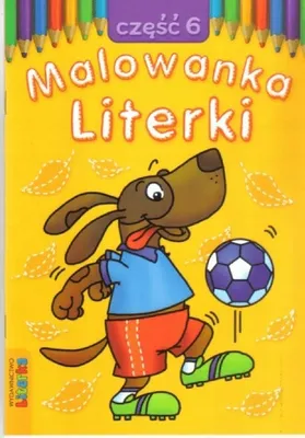Zdjęcie produktu dla Literki 6 Malowanka - (Buch auf Polnisch)