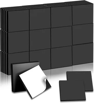 Zdjęcie produktu dla Magnetyczne płytki samoprzylepne, 100 sztuk, 100 x 20 mm, idealne do kreatywnych projektów