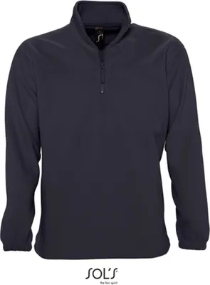 Produktbild von SOLs 56000 | Half-Zip Fleece Ness - Farbe: Charcoal Grey (Solid) - Größe: S